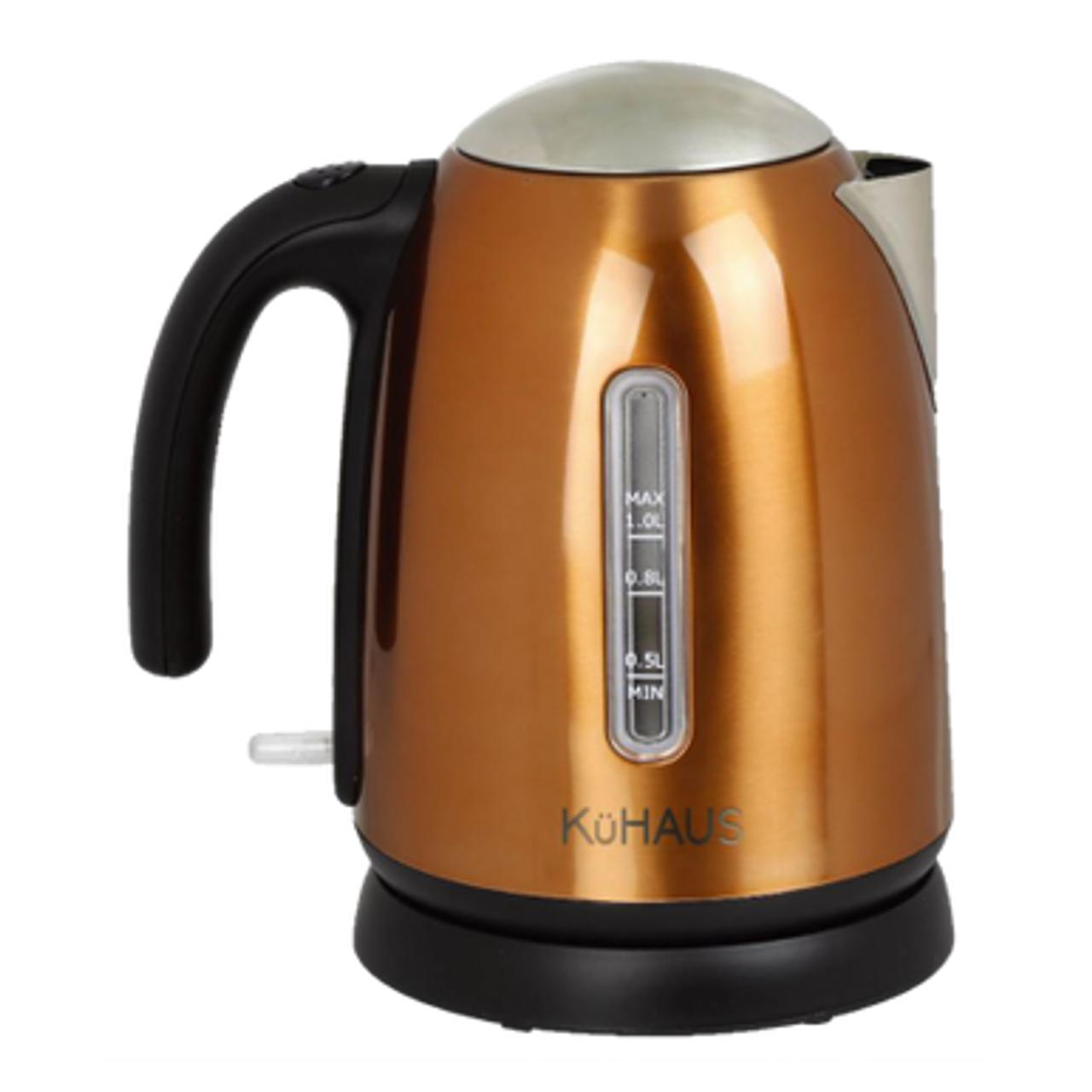 KUHAUS Electric Stainless Kettle, 50.72 fl oz,Pink 