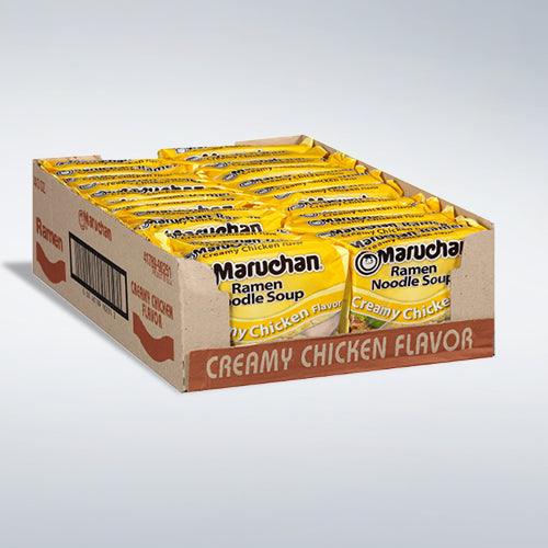 Maruchan Hot and Spicy Chicken Instant Ramen Noodles, 2.25 oz cup, 24 pack  