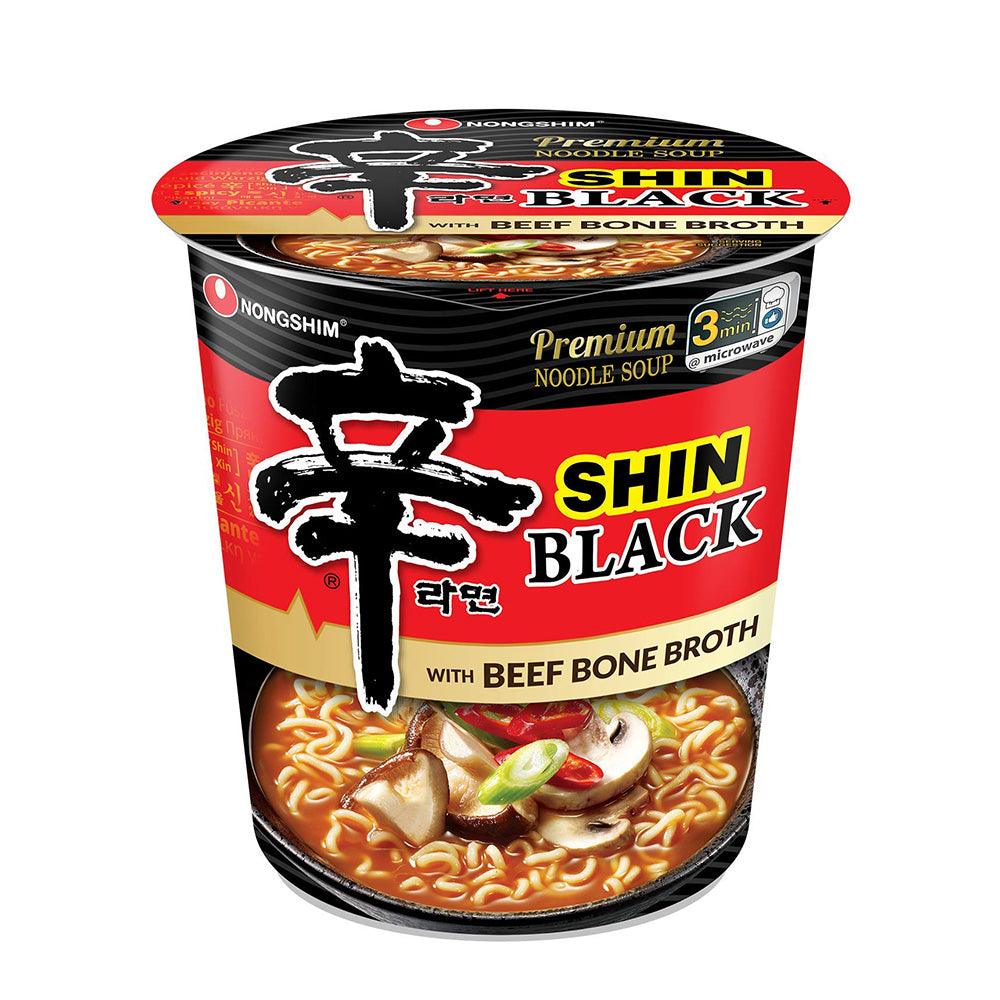 Nongshim Shin Black Noodle Soup 3.5oz(102g) 농심 블랙 신라면