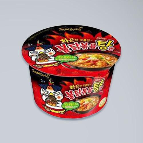 Samyang Carbo Hot Chicken Flavor Ramen 4.5oz(130g) 5 Packs, 삼양