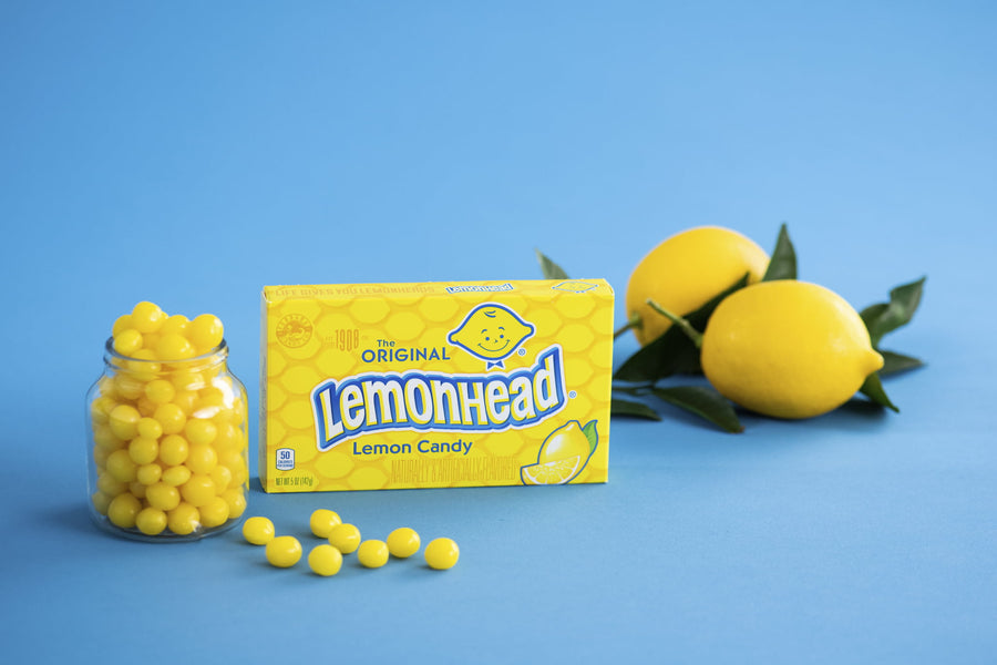 Lemonhead Original Lemon Candies, 5 oz Theater Box