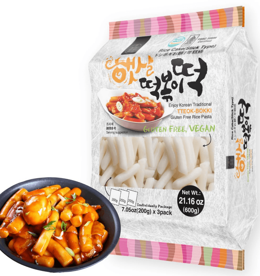 Korean Rice Cake Tteokbokki Stick – 1 Pack