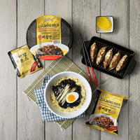 Paldo Fun & Yum Ilpoom Jjajangmen Chajang Noodle, Pack of 4