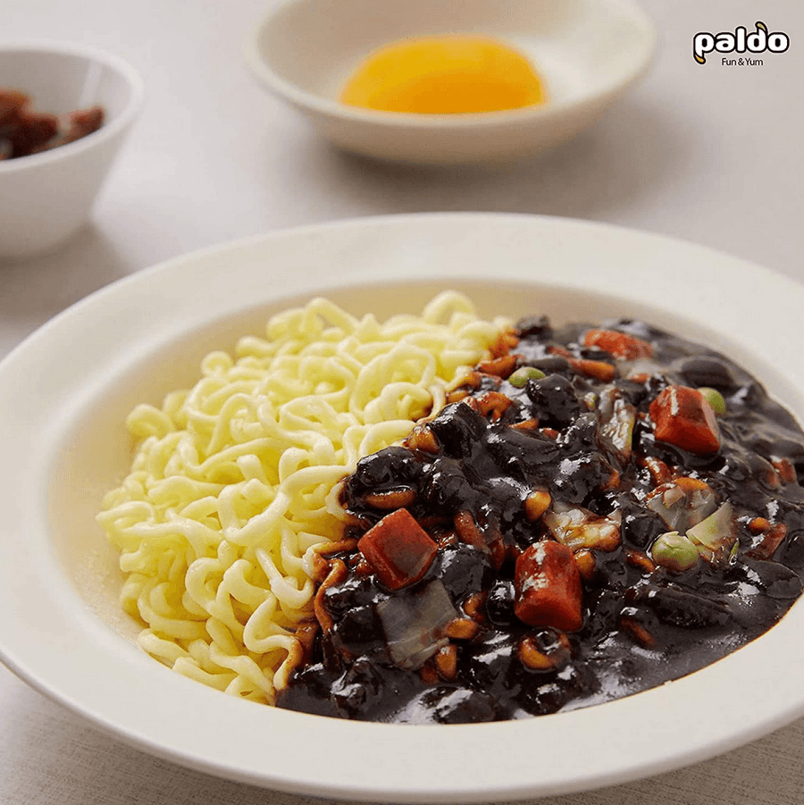 Paldo Fun & Yum Ilpoom Jjajangmen Chajang Noodle, Pack of 4