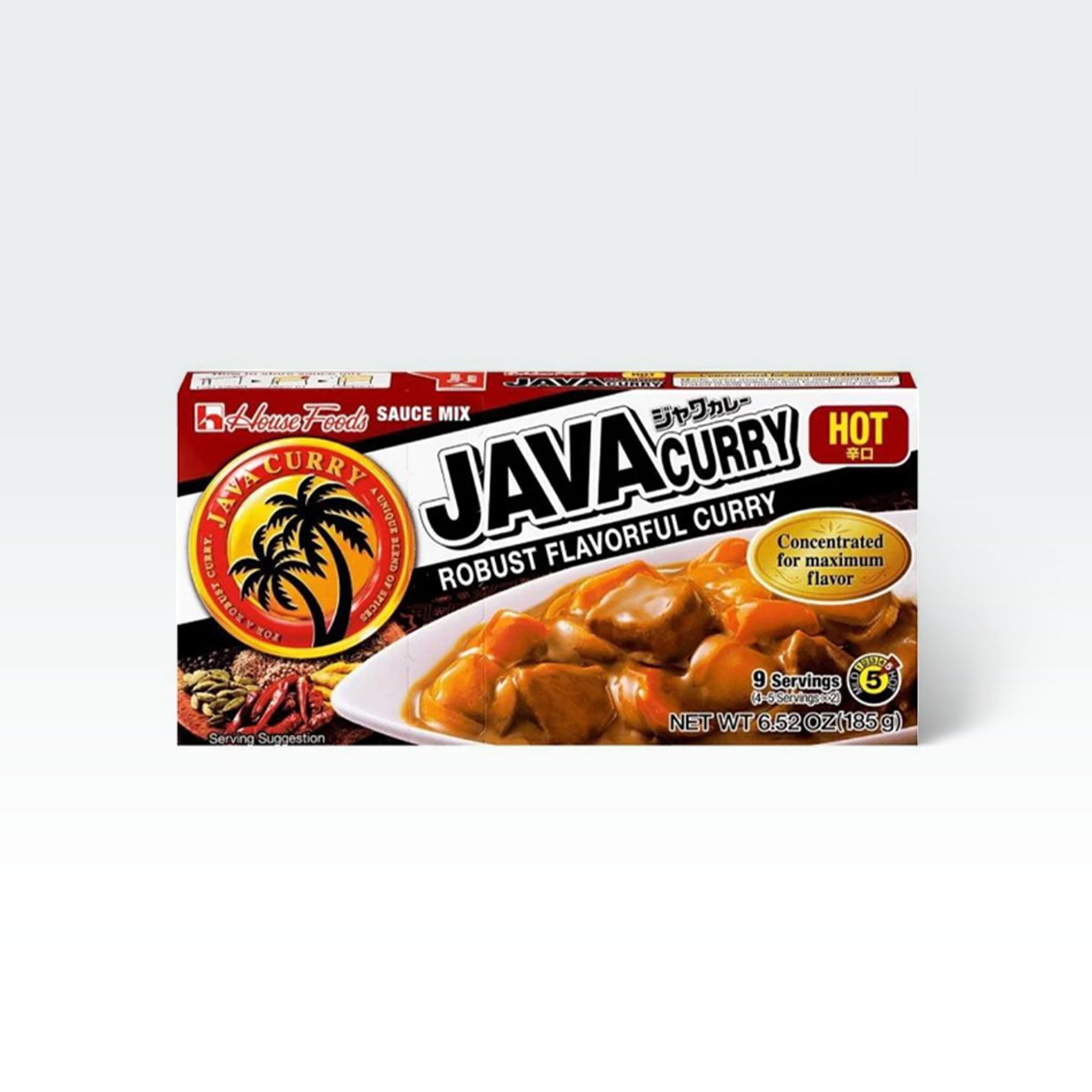 House Foods Java Curry Sauce Mix Hot 6.52oz(185g) – Anytime Basket